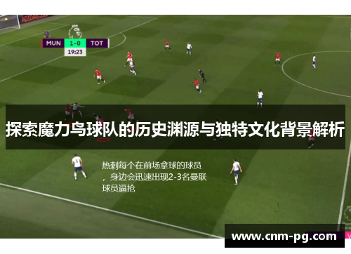 探索魔力鸟球队的历史渊源与独特文化背景解析